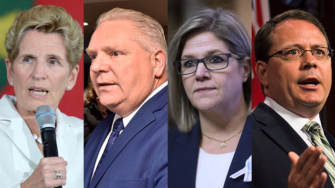 Ontario’s party leaders make their final pitches